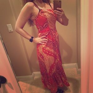 Anthropologie Holding Horses unique sun dress sz 4